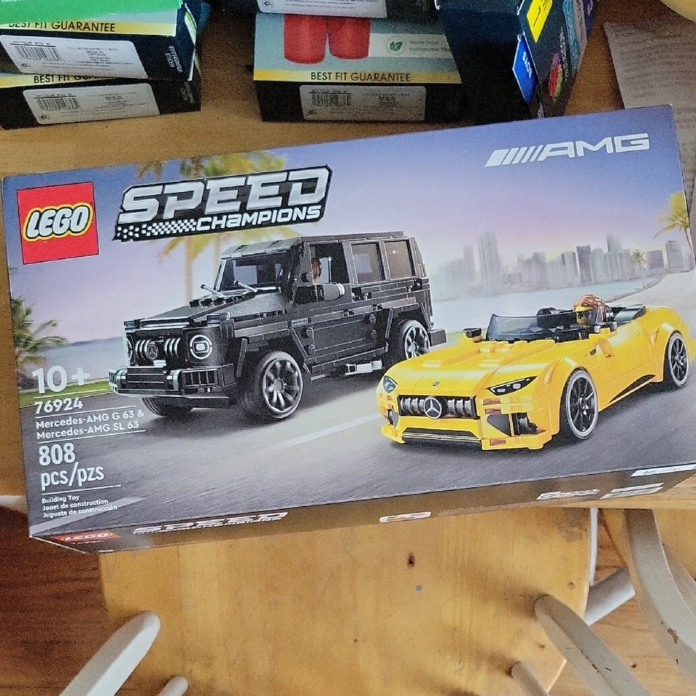 LEGO Speed Champions Mercedes-AMG Black and Yellow Set